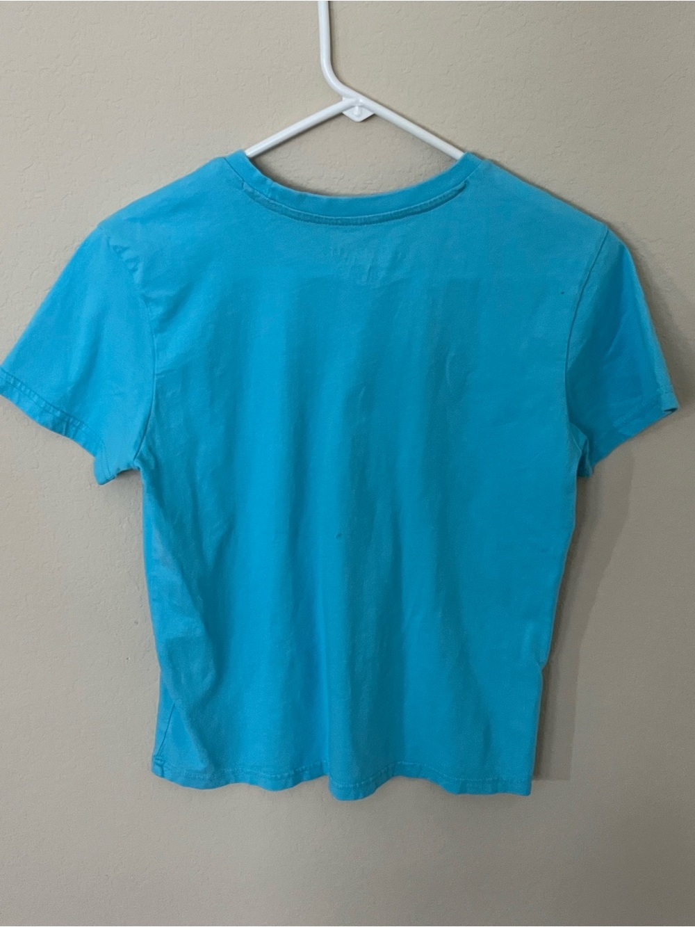 U.S. Polo Assn. Boys Turquoise Blue Crewneck T-Shirt Large 10/12 - Picture 4 of 4